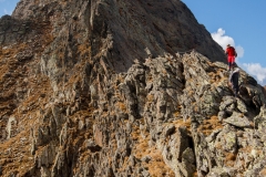 Aufstieg zur Inneren Wetterspitze, dritte Querung