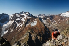 Abstieg von der Inneren Wetterspitze im August 2011