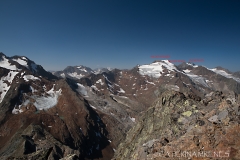 Blick von der Inneren Wetterspitze im August 2011