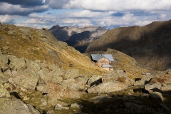 Erneut an der Bremer Hütte vorbei