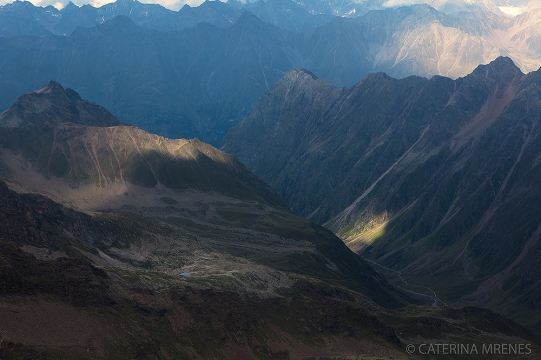 Ötztaler Alpen, Mainzer Höhenweg - Blick vom Wassertalkogel