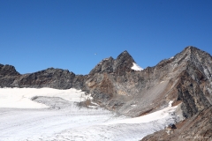 Der Zuckerhütl gesehen vom Becherhaus