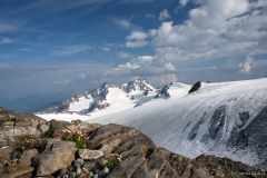 Die Welt gesehen von der Müllerhütte (3.145m)