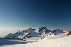 Strahlende Sonne über dem Übertalferner